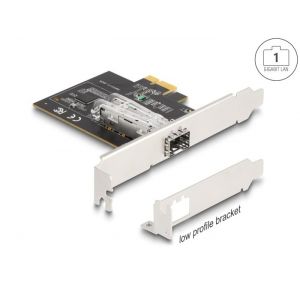 Delock PCI Express x1 1x SFP Gigabit LAN Intel i210 verkkokortti