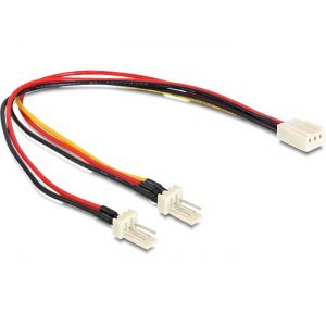 Y-adapterikaapeli 3-pin tuulettimille, 0,22 cm