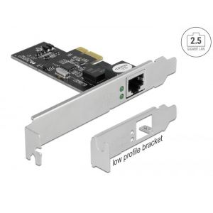 Delock PCI Express x1 -kortti 1 x RJ45 2,5 Gigabit LAN i225