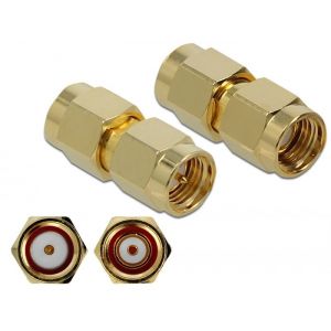 Delock RP-SMA plug > SMA plug 10GHz