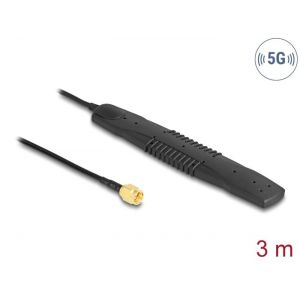 Delock 5G LTE, WLAN antenni SMA uros 2,5 dBi monisuuntainen musta