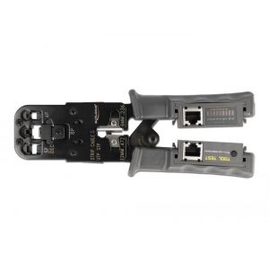 Delock puristustyökalu kaapelitesterillä RJ45, RJ12, RJ11, RJ10 liittimille