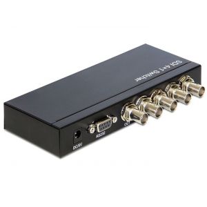 Delock 3G-SDI kytkin 4-porttia