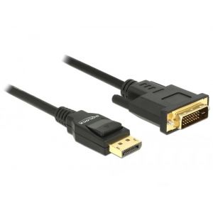 Delock DisplayPort 1.2 - DVI 24+1 2m kaapeli