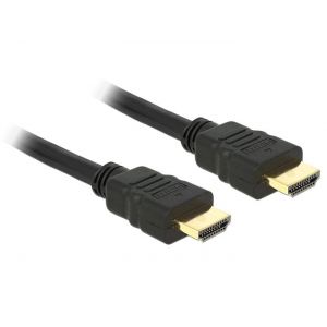 Delock High Speed HDMI kaapeli musta 1.5m 4K 30Hz