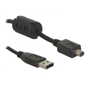 Kamerakaapeli USB2.0 A - 8-pin Nikon 1,8m