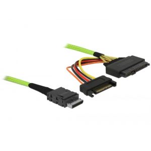 Delock OCuLink PCIe SFF-8611 to U.2 SFF-8639 1 m