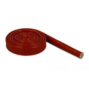 Delock tulenkestävä suojaletku, silikonipäällystetty 2 m x 10 mm punainen