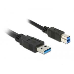 Delock USB 3.0 A-B kaapeli 0.5 m