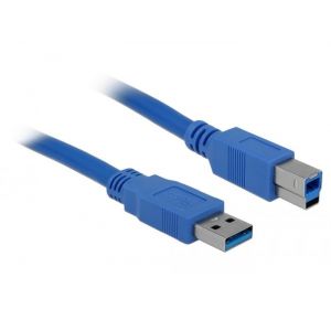 Delock USB 3.0 A-B kaapeli 5.0 m