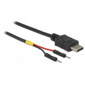 Delock USB virtakaapeli Type-C 2 x pin uros 30 cm