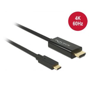Delock USB Type-C - HDMI 3m 4K 60Hz kaapeli
