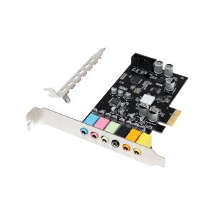 Conceptronic 7.1 High-Definition äänikortti PCIe, 24-bit/192kHz