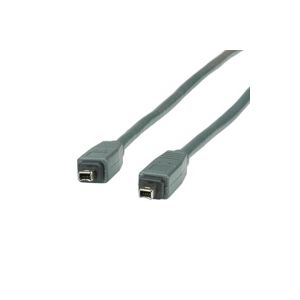 ROLINE IEEE1394a 400 Mbps/s FireWire, 4/4-pin 1.8 m