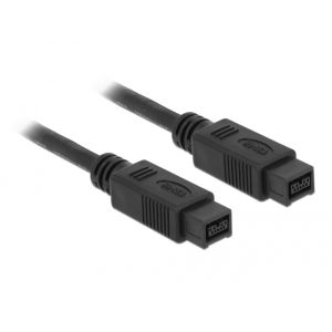 Delock IEEE1394b 800 Mbps/s FireWire, 9/9-pin 2 m