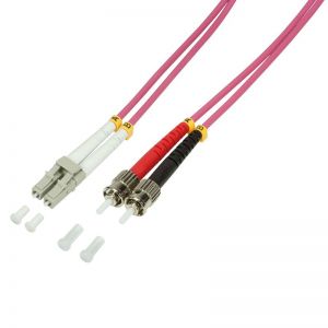 Logilink optinen kuitukaapeli LC > ST Multi-mode OM4 50/125 20m