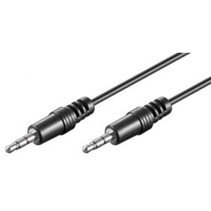 Goobay 3,5mm 3-pin audiokaapeli, M-M 0.6 m