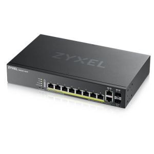 ZYXEL GS2220-10HP 8-PORT GBE L2 POE SWITCH WITH GBE UPLINK