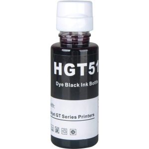 Tarvikemustepullo HP GT51 musta