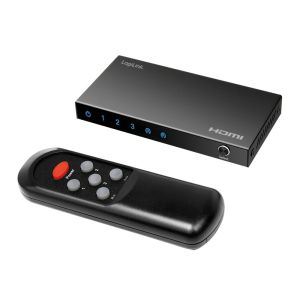 HDMI-kytkin, 3x1-portti, 4K/60 Hz, HDCP, HDR, CEC, RC