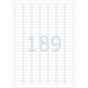 Herma etiketti erittäin vahva 25,4mmx10mm, 4725 kpl tarraa per paketti