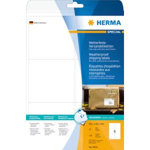 Herma tarra-arkki A4 erittäin vahva 99,1 x 93,1 mm (150 kpl)