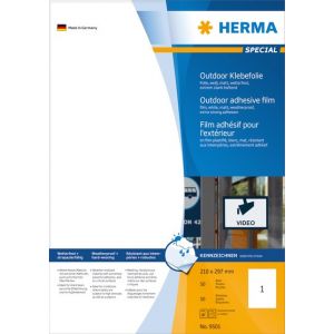 Herma säänkestävä tarra-arkki 210mm x 297mm, A4  (50 kpl)