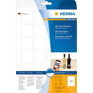 Herma tarraetiketti 40mmx40mm QR-koodeille, 600 kpl