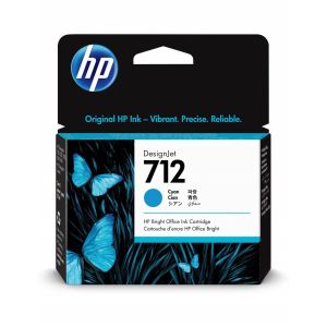 HP 712 (3ED67A) cyan 29ml mustekasetti