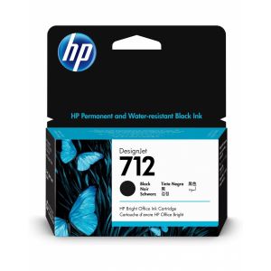 HP 712 (3ED71A) musta 80ml mustekasetti