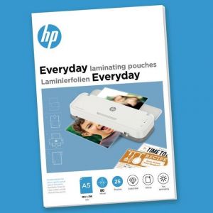 HP Laminointitasku A5, 80 mic. 25 kpl