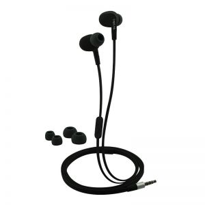 LogiLink Sports-Fit In-Ear nappikuulokkeet, musta