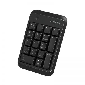 Langaton numeronäppäimistö, Bluetooth V5.1, musta