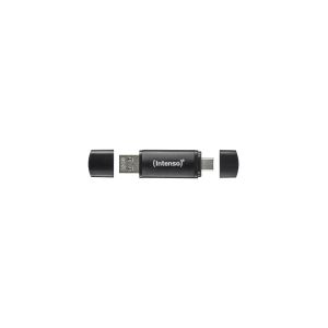USB 3.2 -yhdistelmämuistitikku, jossa USB Type-C + Type-A liitin, 128 Gt