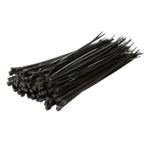 Nippuside, PA66, 100 kpl, 2,5mmx150mm, musta 100 kpl