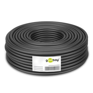 Ulkokäyttöön CAT 7 -ethernetkaapeli, S/FTP (PiMF), musta 100m