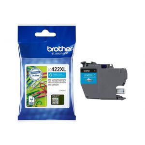 Brother LC422XLC cyan mustekasetti
