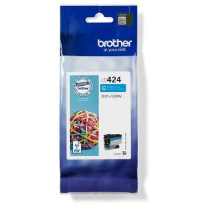 Brother LC424C cyan mustekasetti