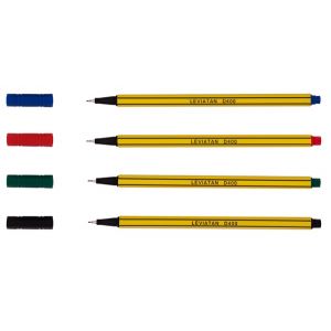 Leviatan D400 fineliner kynä 0,4mm 4 kpl