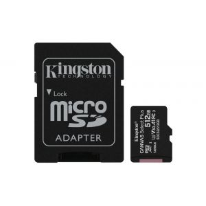 Kingston Canvas Select Plus 512GB microSDXC 100R Class 10 UHS-I