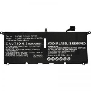 CoreParts Dell 48Wh Li-Pol 7.6V 6300mAh akku