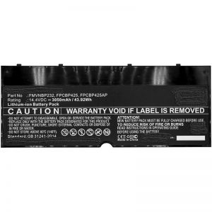 CoreParts Fujitsu 44WH Li-Pol 14.4V 3050Ah akku
