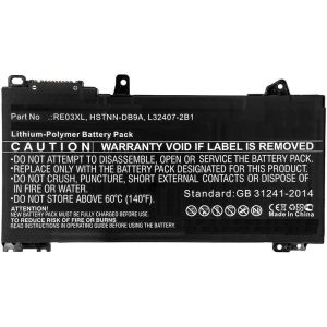 CoreParts HP 41.07Wh Li-Pol 11.1V 3700mAh akku