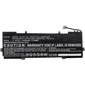 CoreParts HP 77.96Wh Li-Pol 11.55V 6750mAh akku