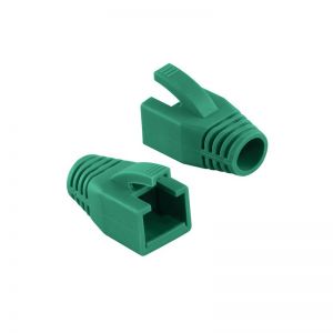 RJ45 vedonpoistaja 8mm vihreä, 50 kpl