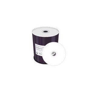 DVD-R 4,7 Gt 120 min 16x nopeus, mustesuihkutulostus koko pinnalle, Spindle 100 kpl