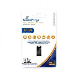 USB 2.0 flash nano muistitikku, kiinnityslenkillä 32GB