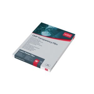 A4 OHP lasertulostinkalvo Nobo 100 mic 50 kpl