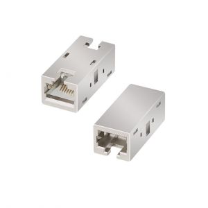 RJ45-liitin Cat.6A 10G, 360° täysin suojattu, sopii teollisuuskäyttöön