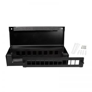 Konsolidointiboxi 8 tai 12 keystone modulille